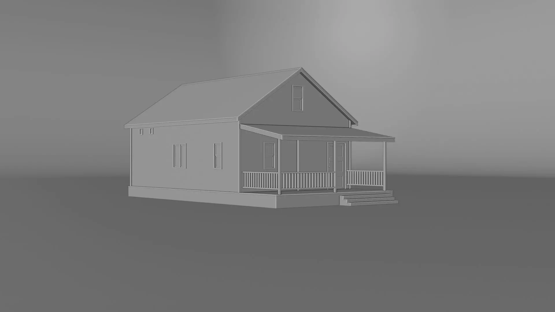 Suburb House Collection 24 high quality town houses 3D model_24