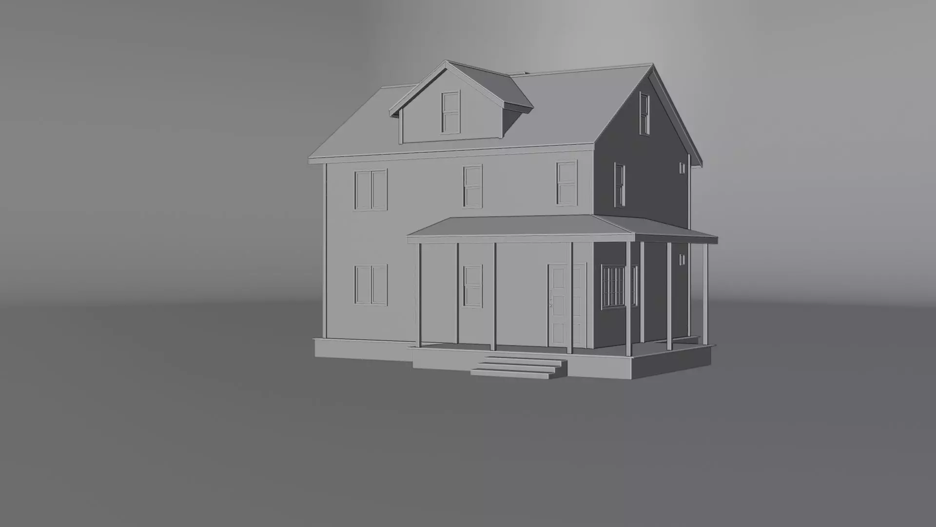 Suburb House Collection 24 high quality town houses 3D model_30