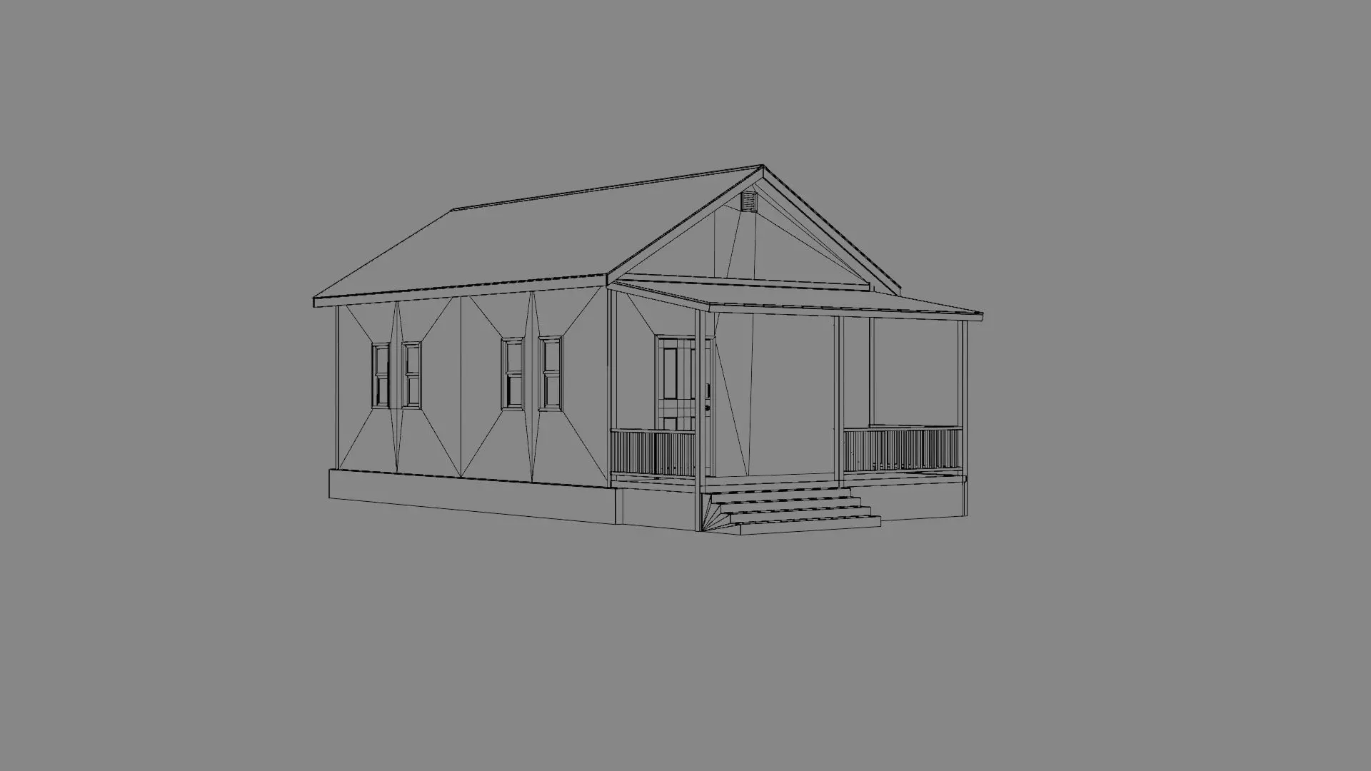 Suburb House Collection 24 high quality town houses 3D model_4