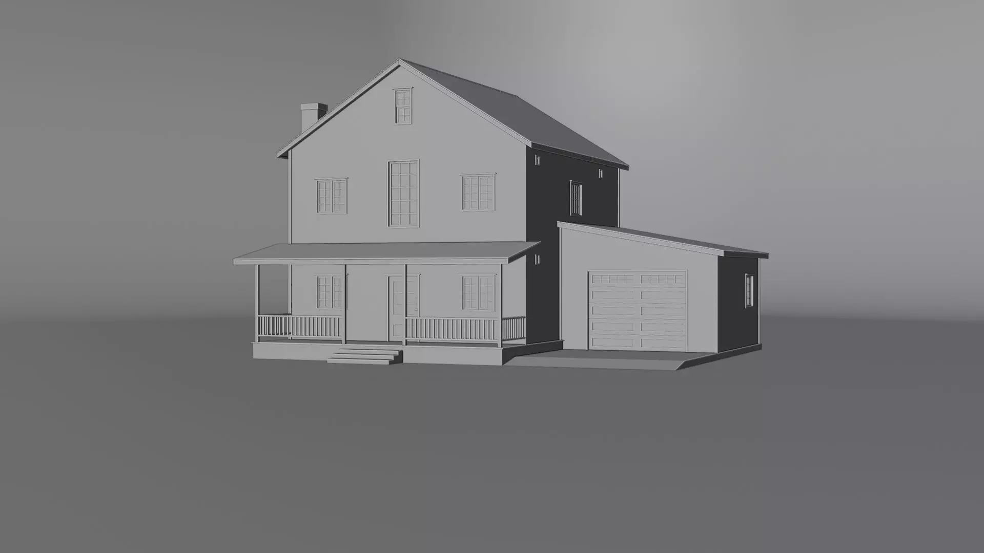 Suburb House Collection 24 high quality town houses 3D model_42