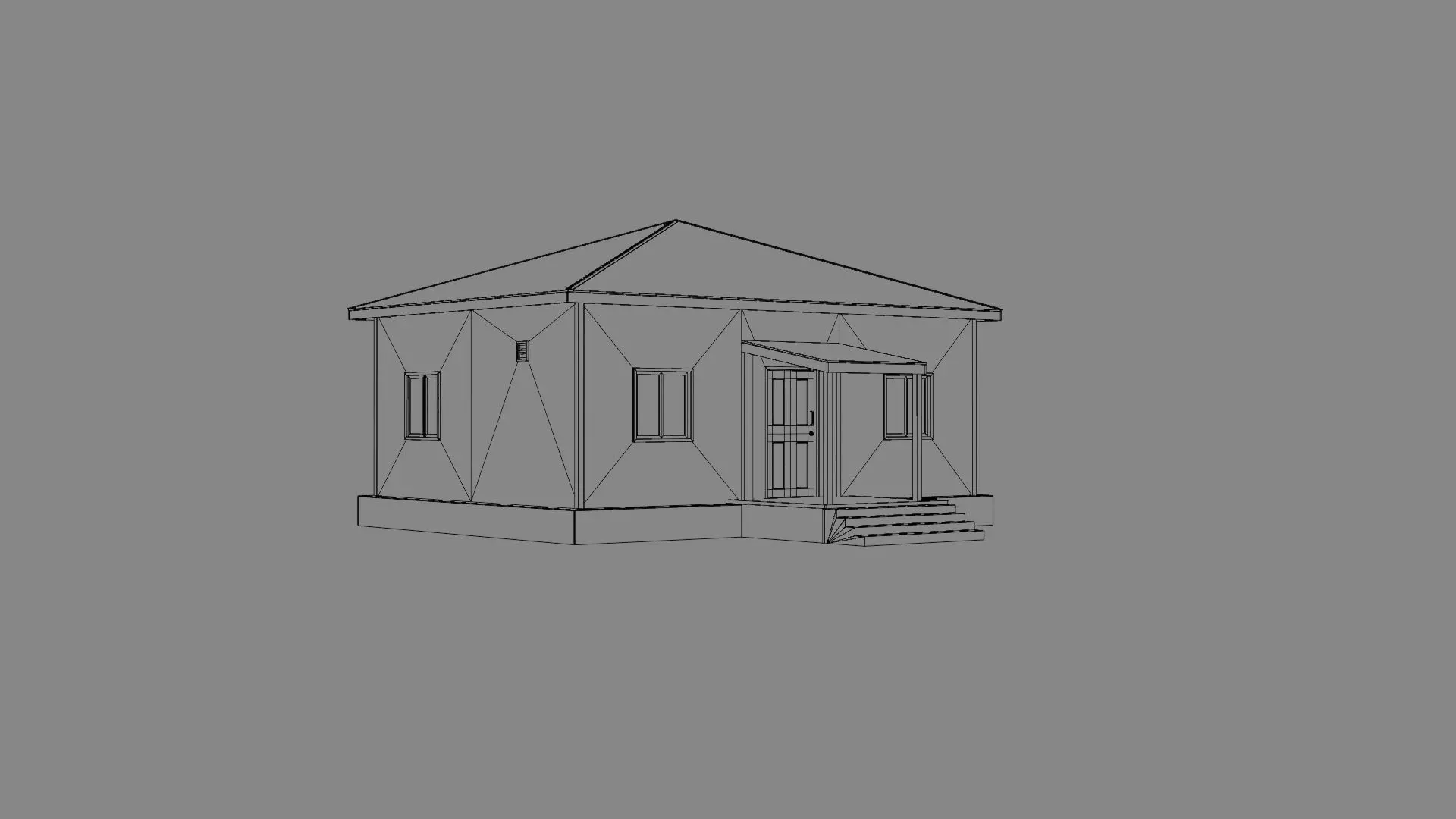 Suburb House Collection 24 high quality town houses 3D model_13