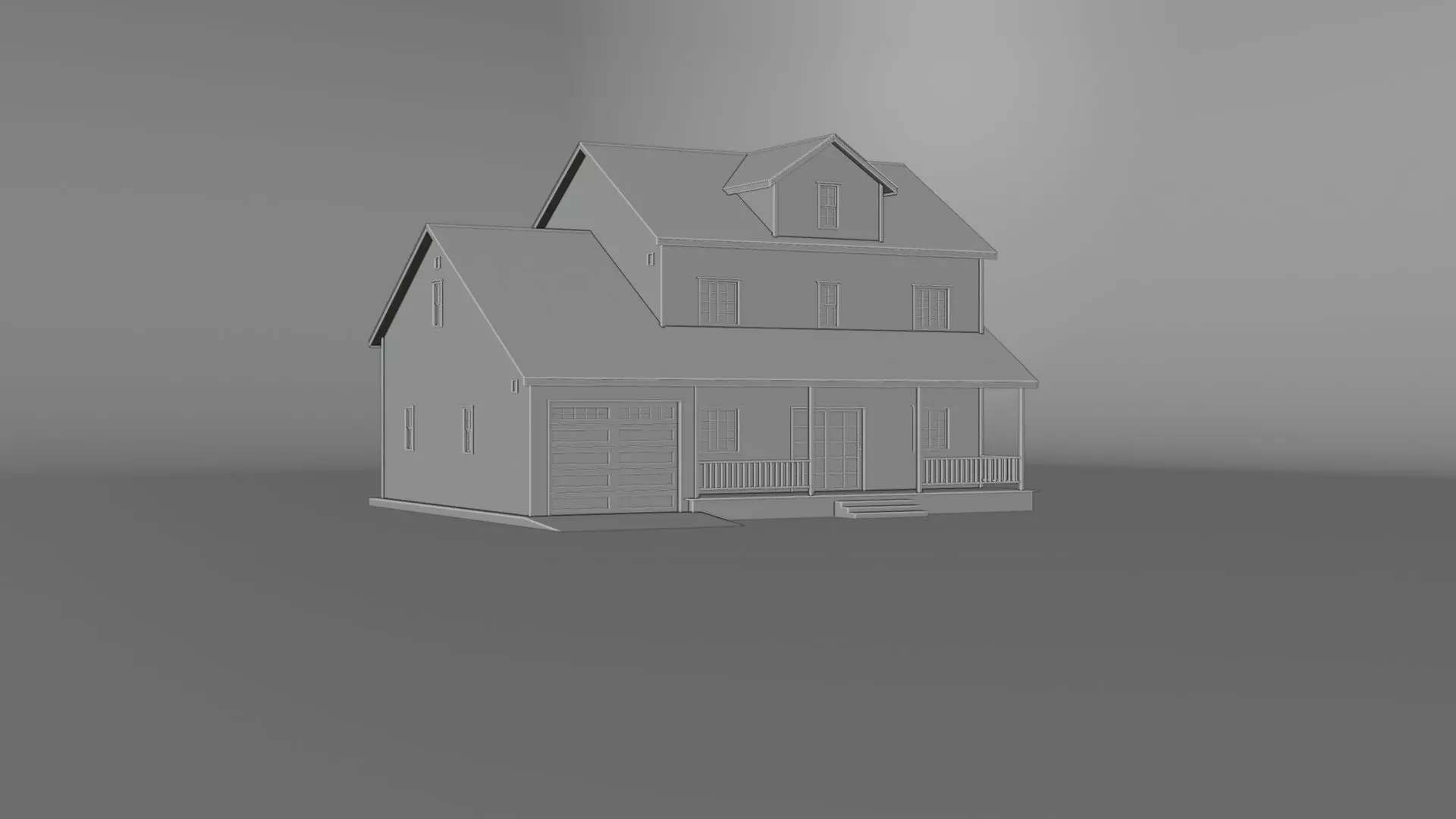 Suburb House Collection 24 high quality town houses 3D model_69