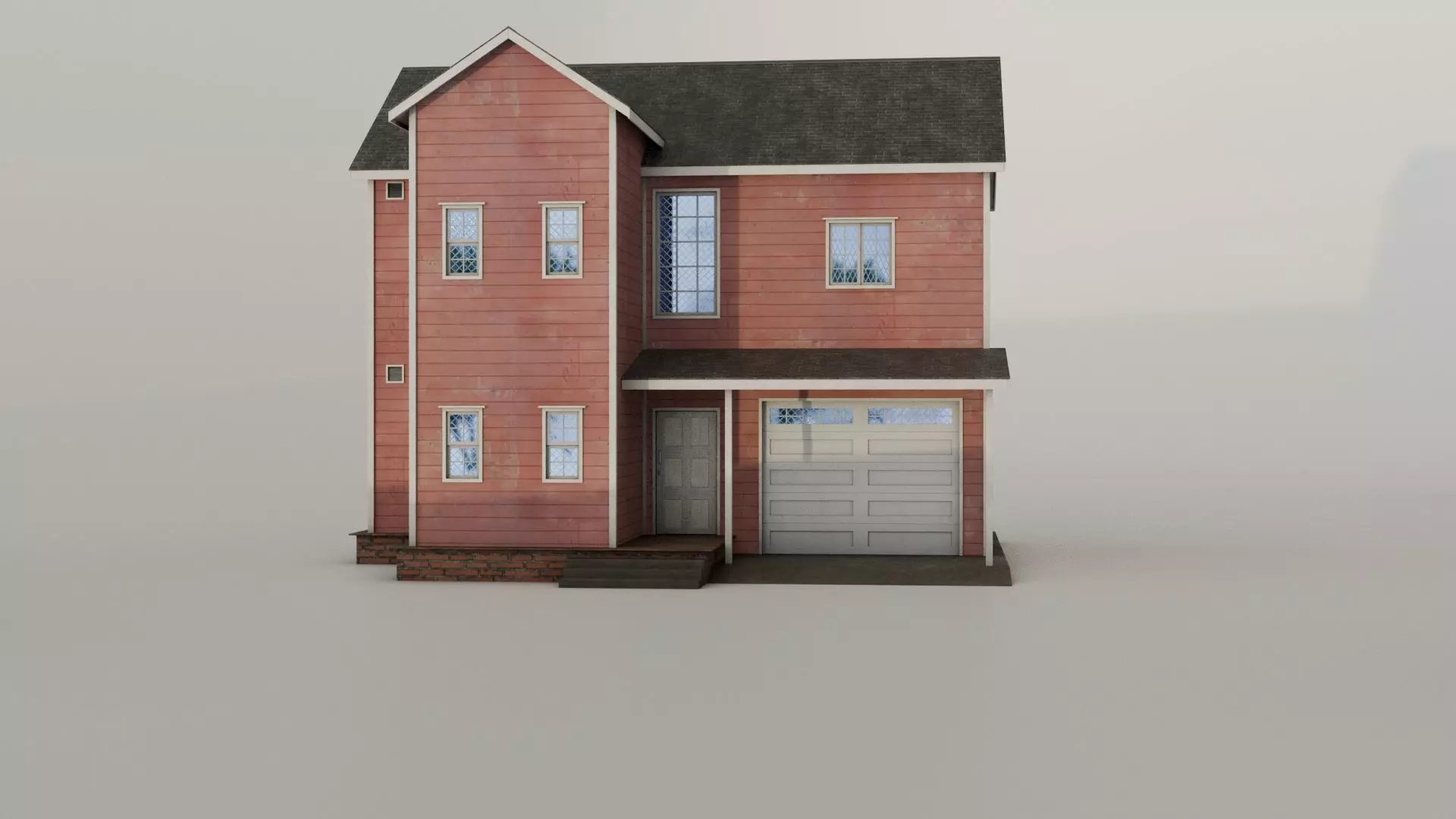 Suburb House Collection 24 high quality town houses 3D model_65