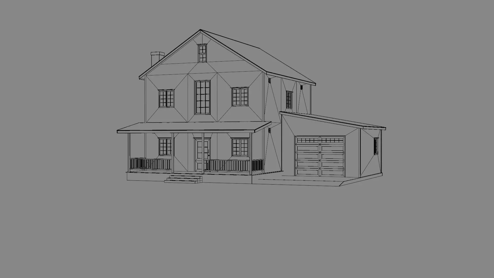 Suburb House Collection 24 high quality town houses 3D model_43