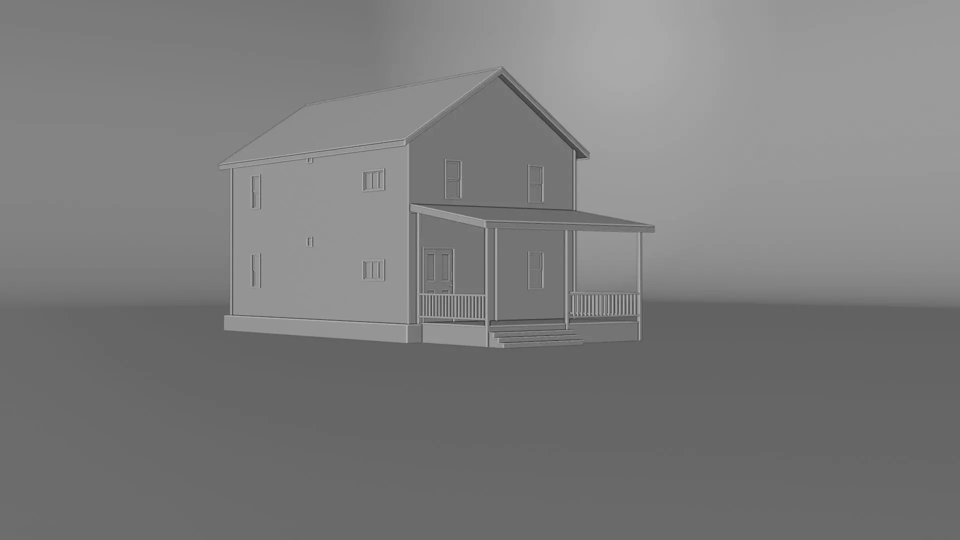 Suburb House Collection 24 high quality town houses 3D model_15