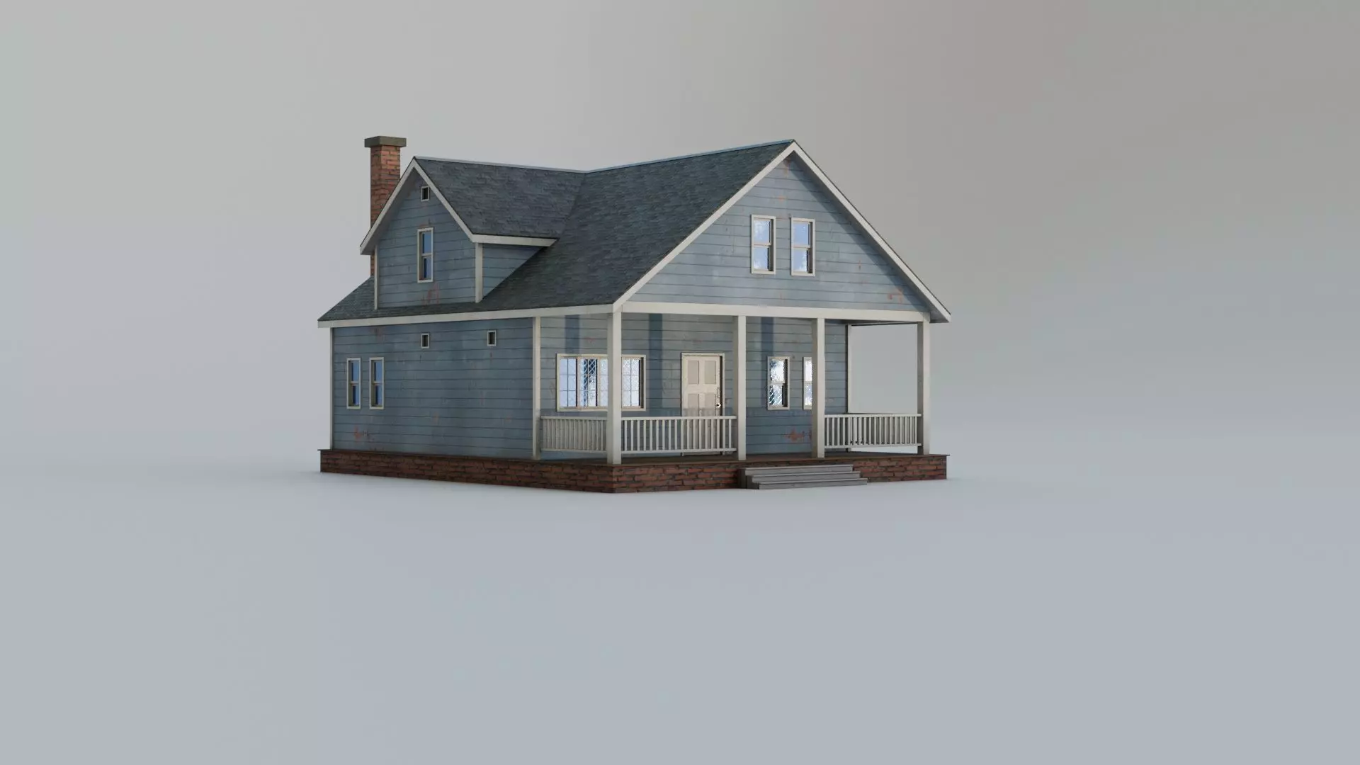 Suburb House Collection 24 high quality town houses 3D model_17