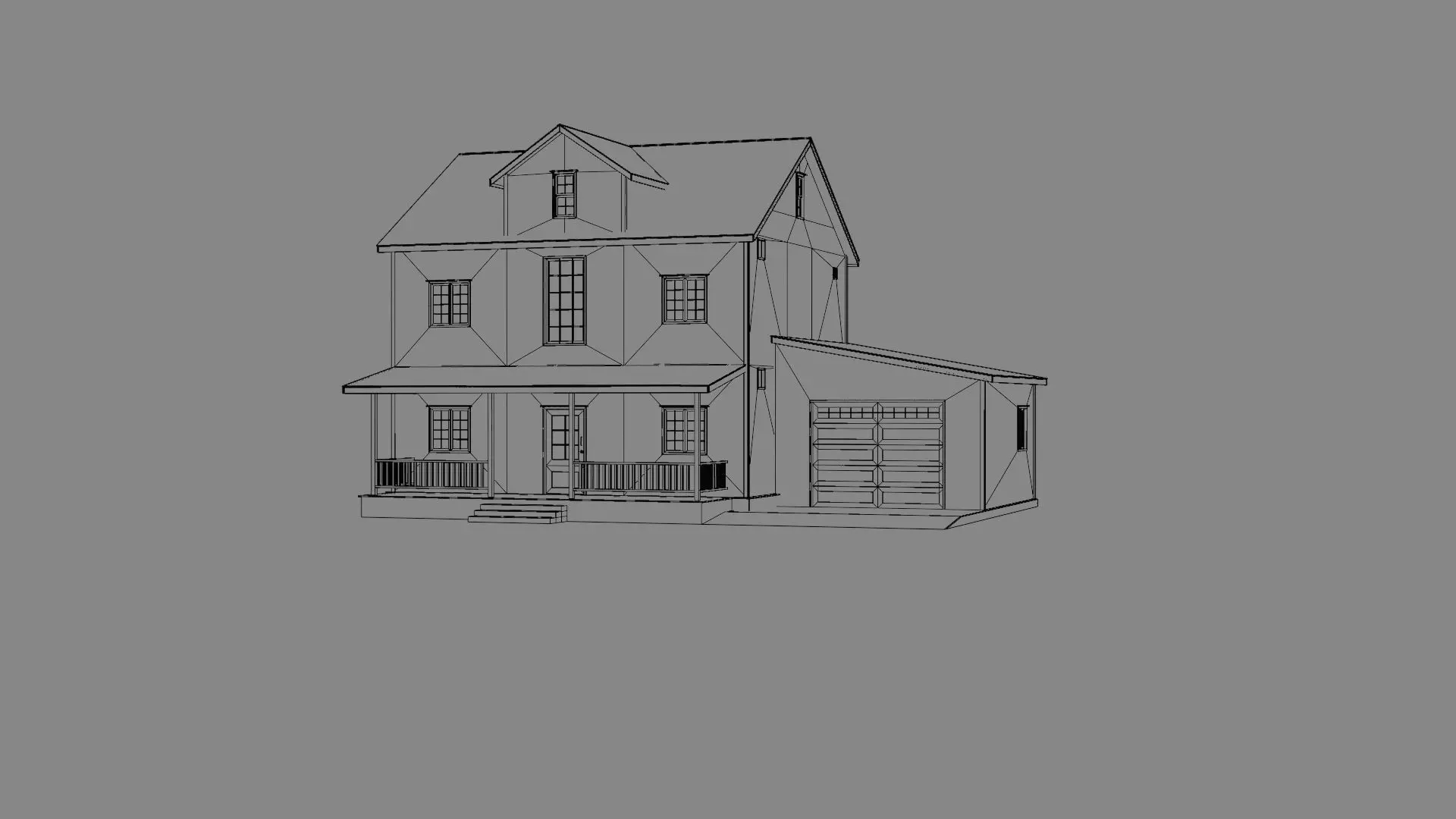 Suburb House Collection 24 high quality town houses 3D model_64