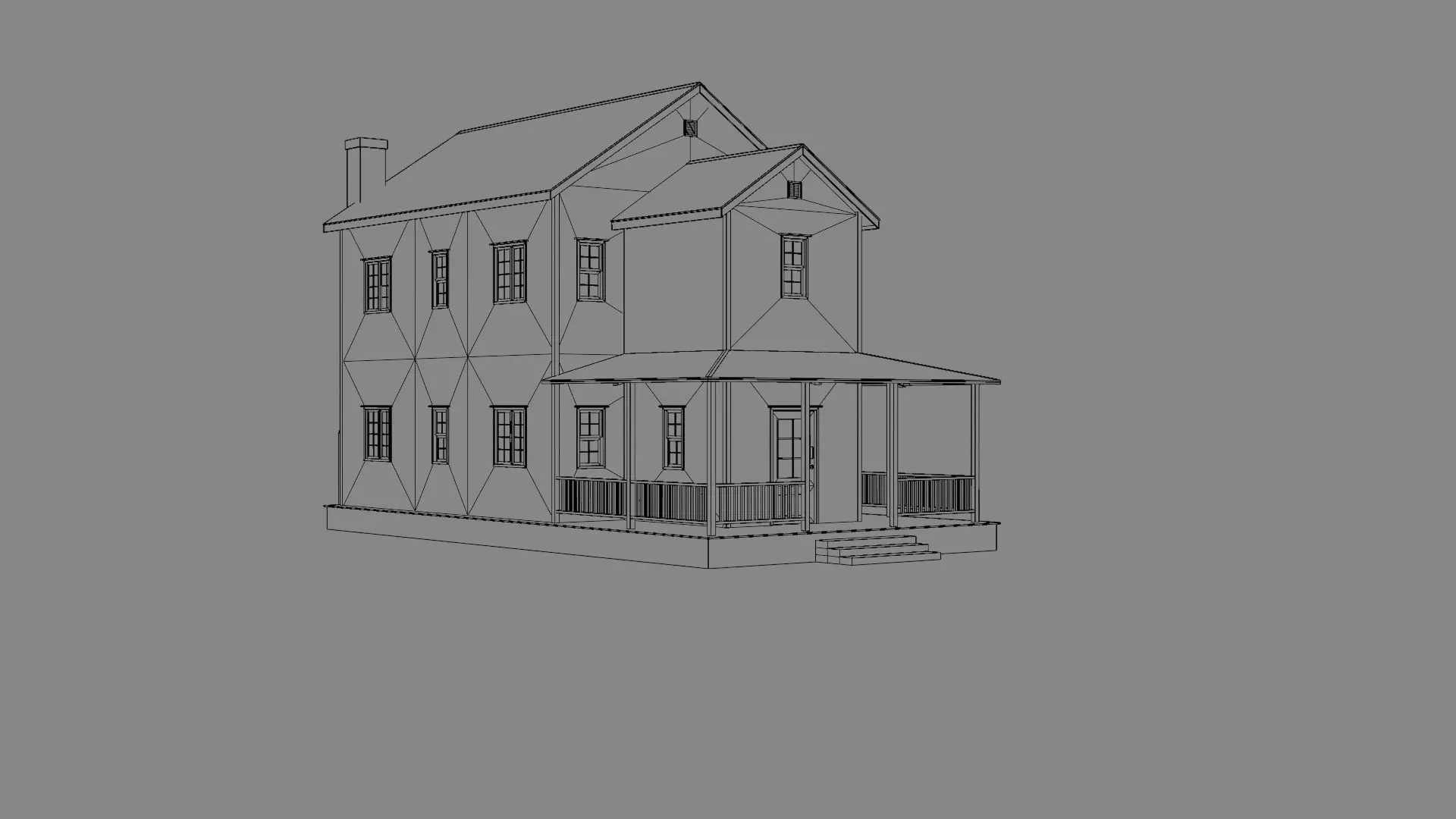 Suburb House Collection 24 high quality town houses 3D model_40