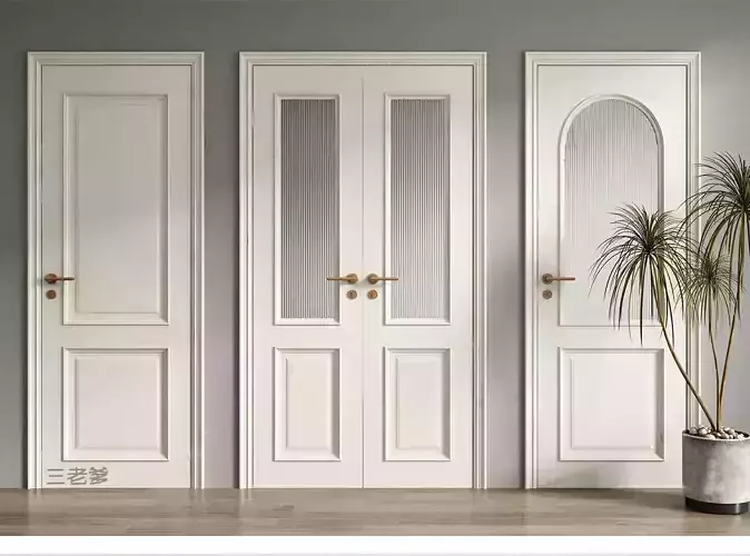 Wooden-door Single-door Bedroom-door Glass-door Bathroom-door