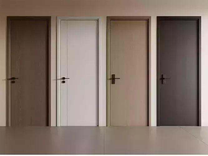 Door Wooden-Door Single-Door Bedroom-Door