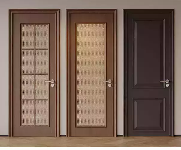 Wooden-door Single-door Bedroom-door Glass-door Bathroom-door