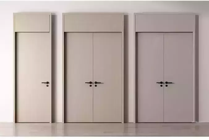 Wooden-door double-door  Password-door entrance-door