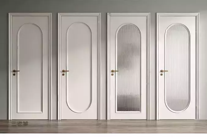 Wooden-door Single-door Bedroom-door Glass-door Bathroom-door