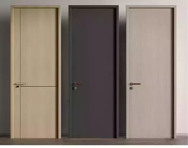 Wooden-door Single-door Bedroom-door