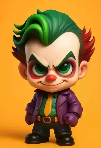 Chibi Joker Character