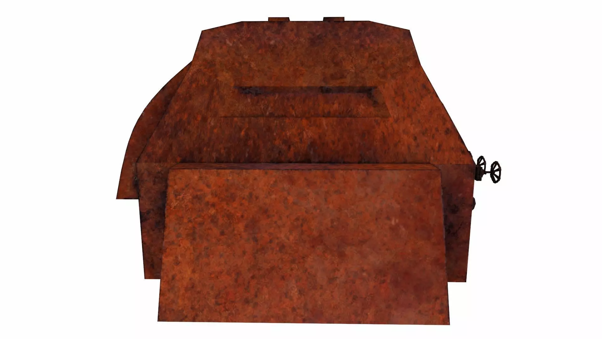 Industrial Machine  3D Model Low-poly 3D model_5