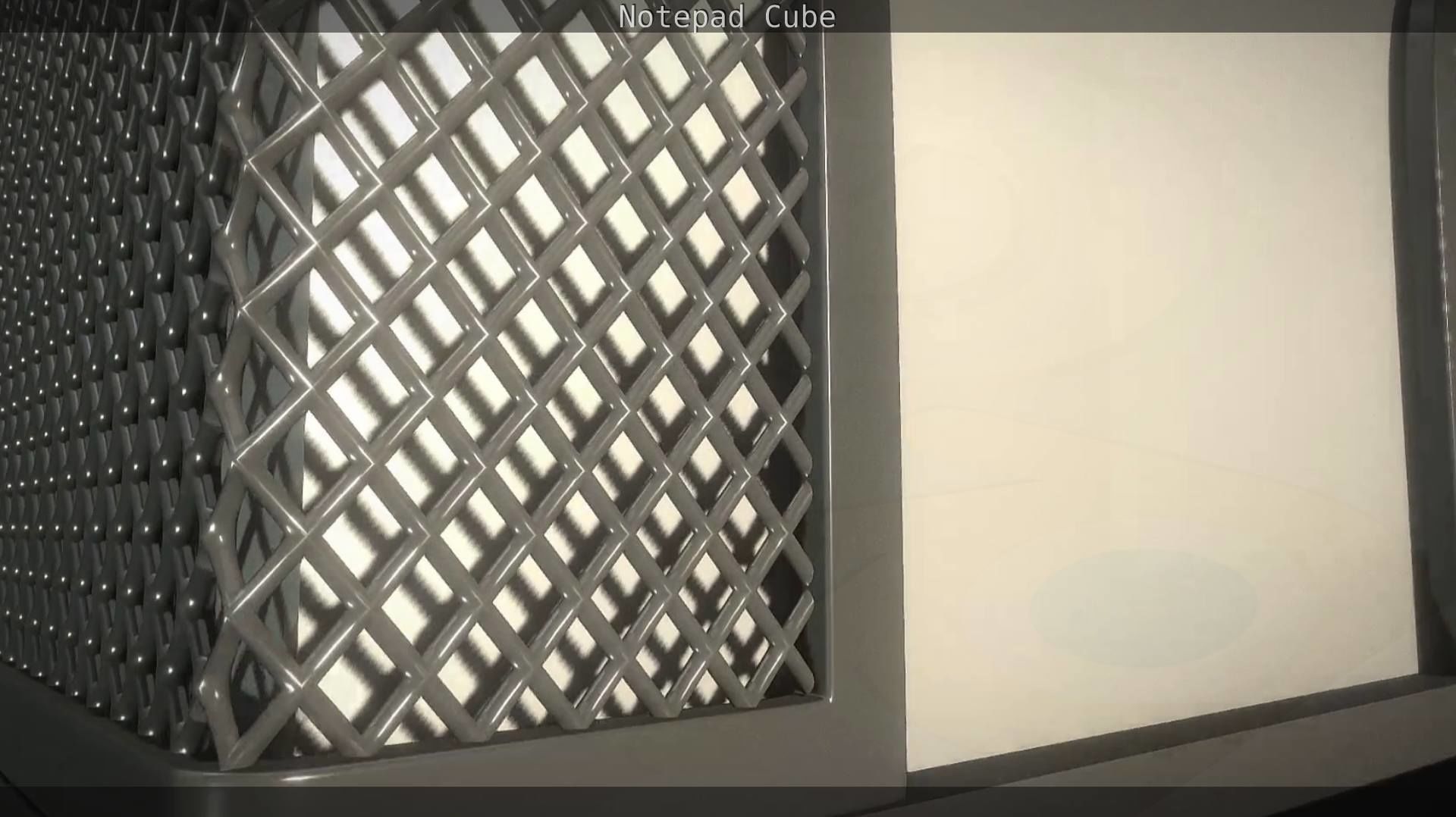 Wire Mesh Notepad Memo Cube 3D model_21