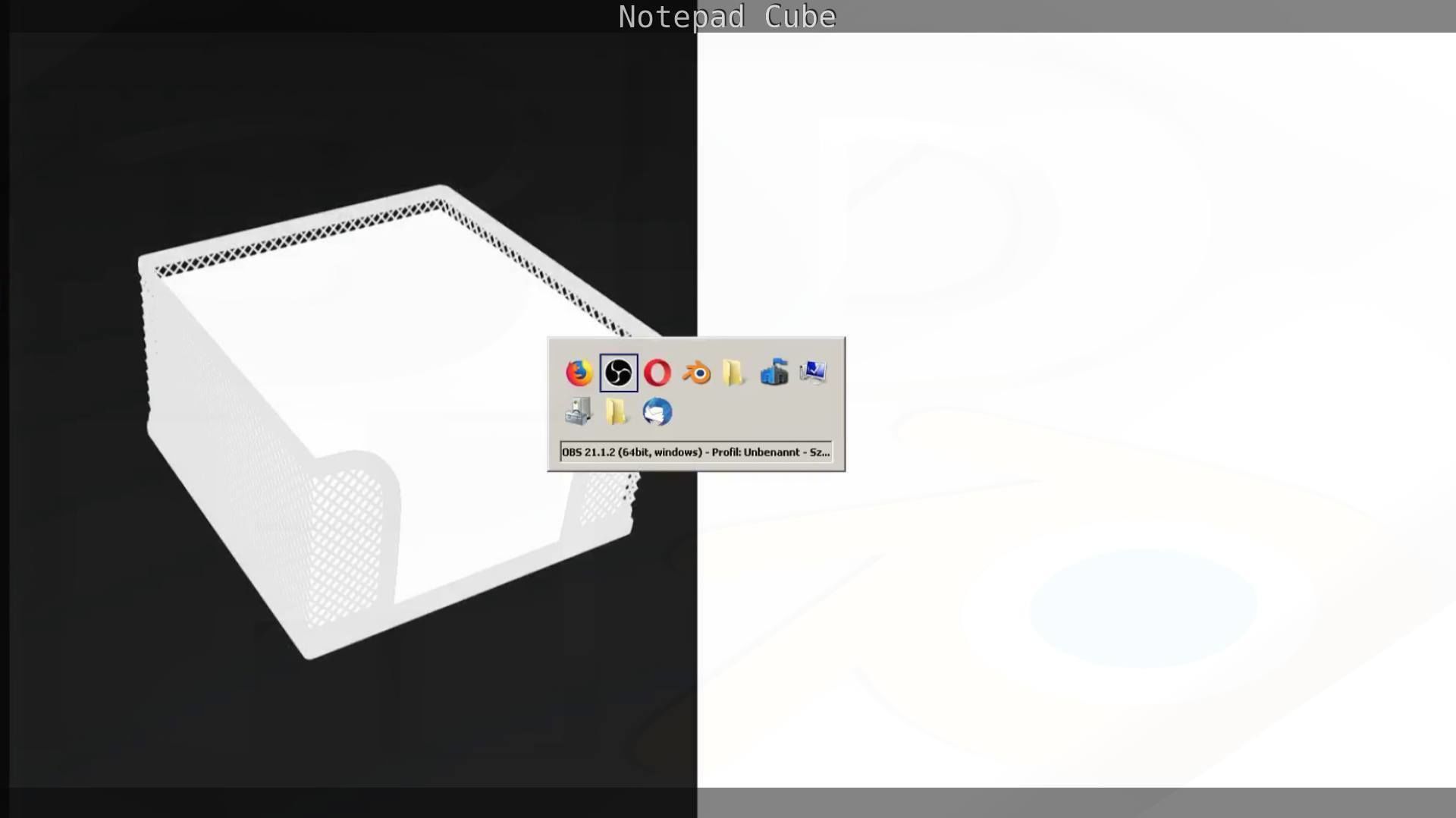 Wire Mesh Notepad Memo Cube 3D model_60