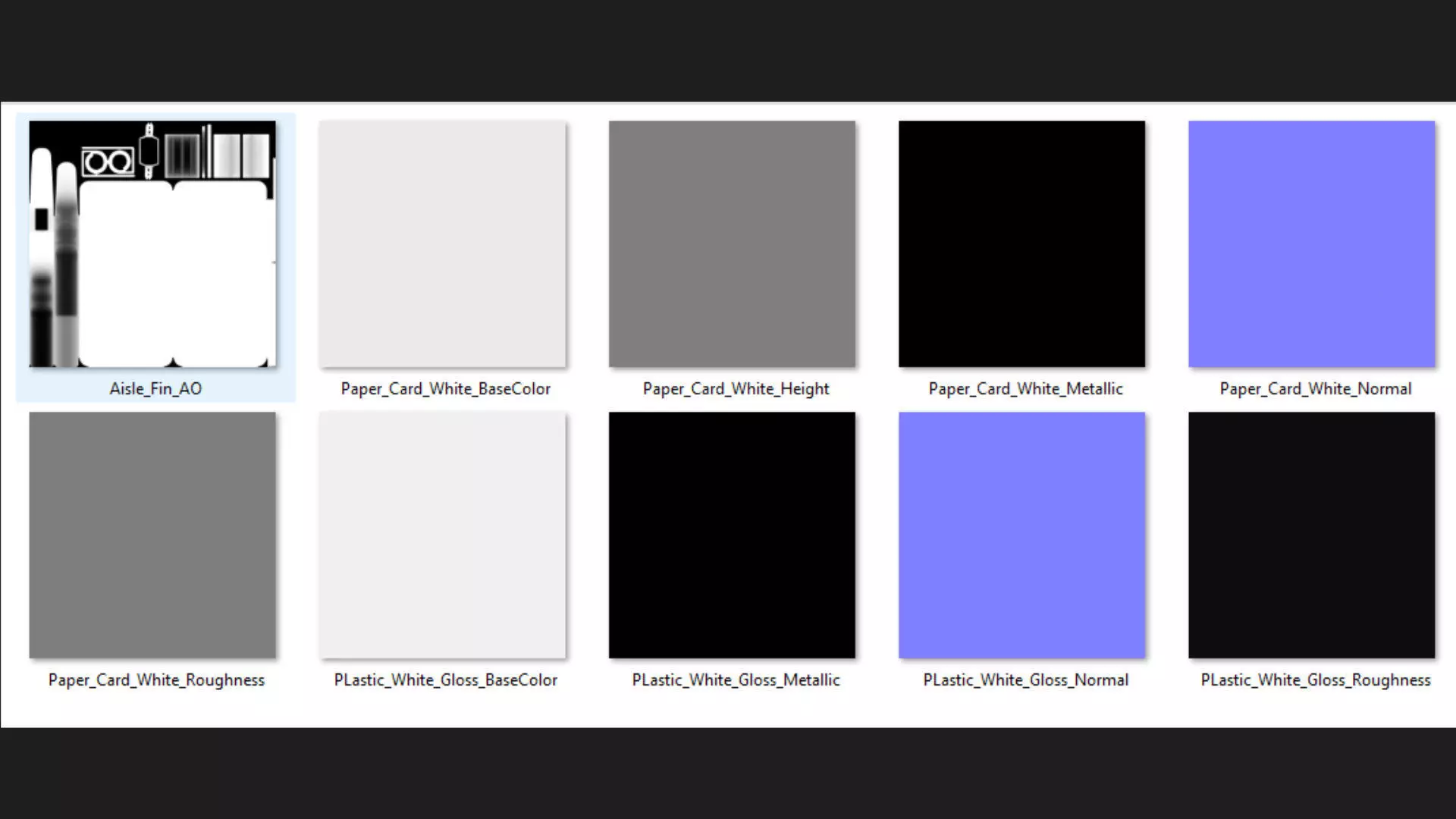 aisle fin with shelf clip 3d model mockup 3D model_6