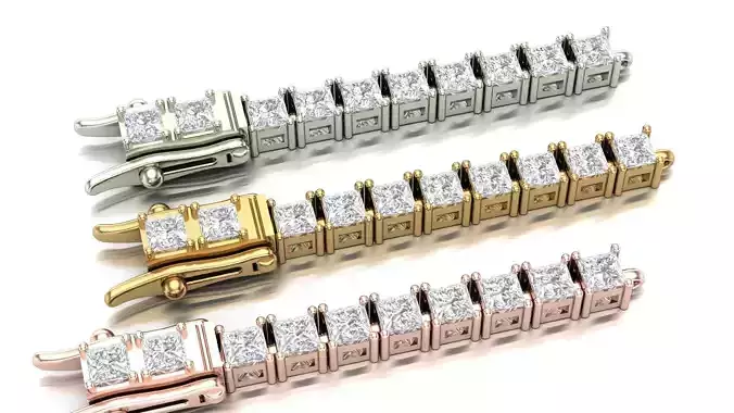 Tennis Bracelet  Princess TBP47320