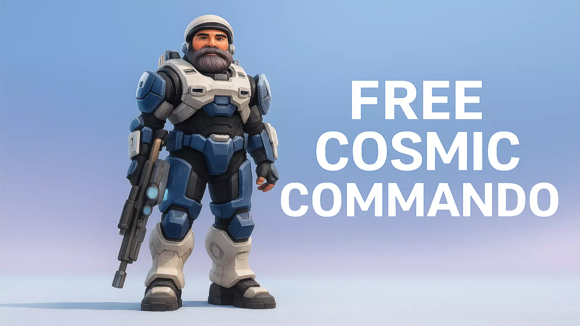 Free Cosmic Commando Free 3D model
