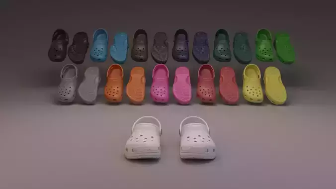 Classic crocs type shoes
