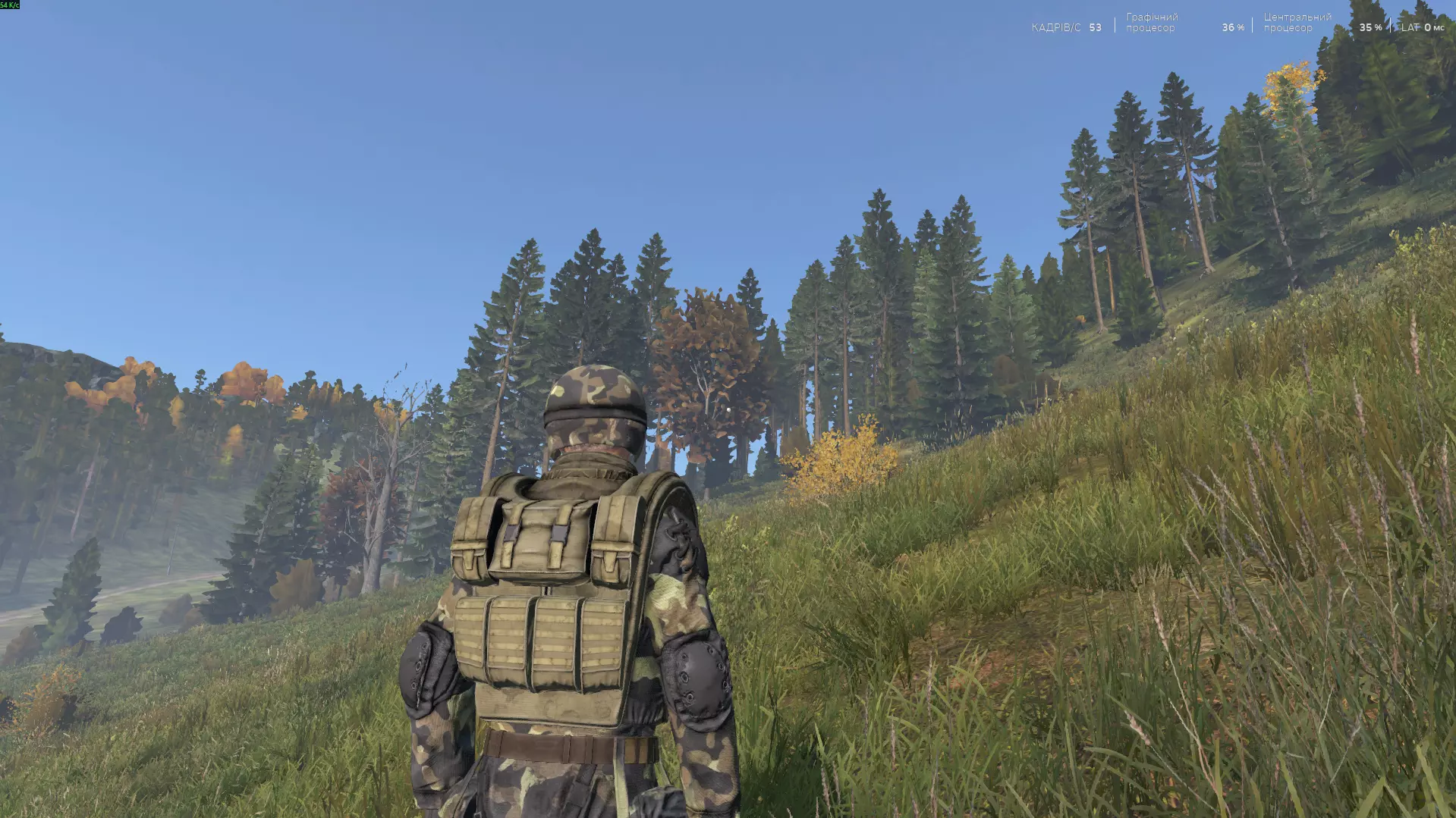 Military stalker like suit for Dayz engine Low-poly 3D model_25