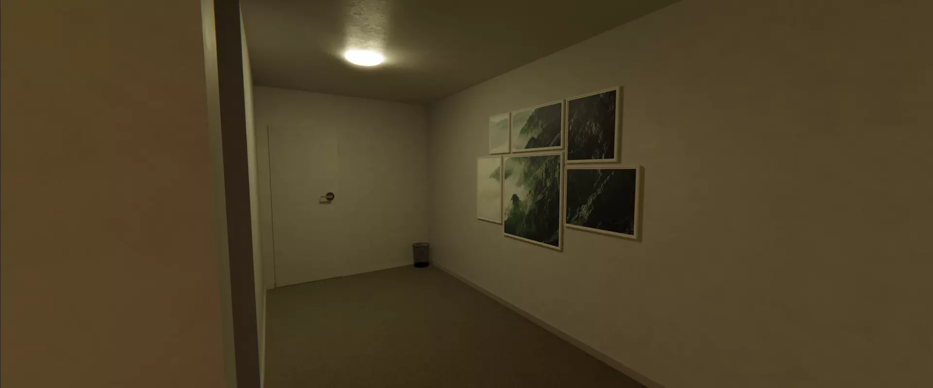 living room 3D model_2