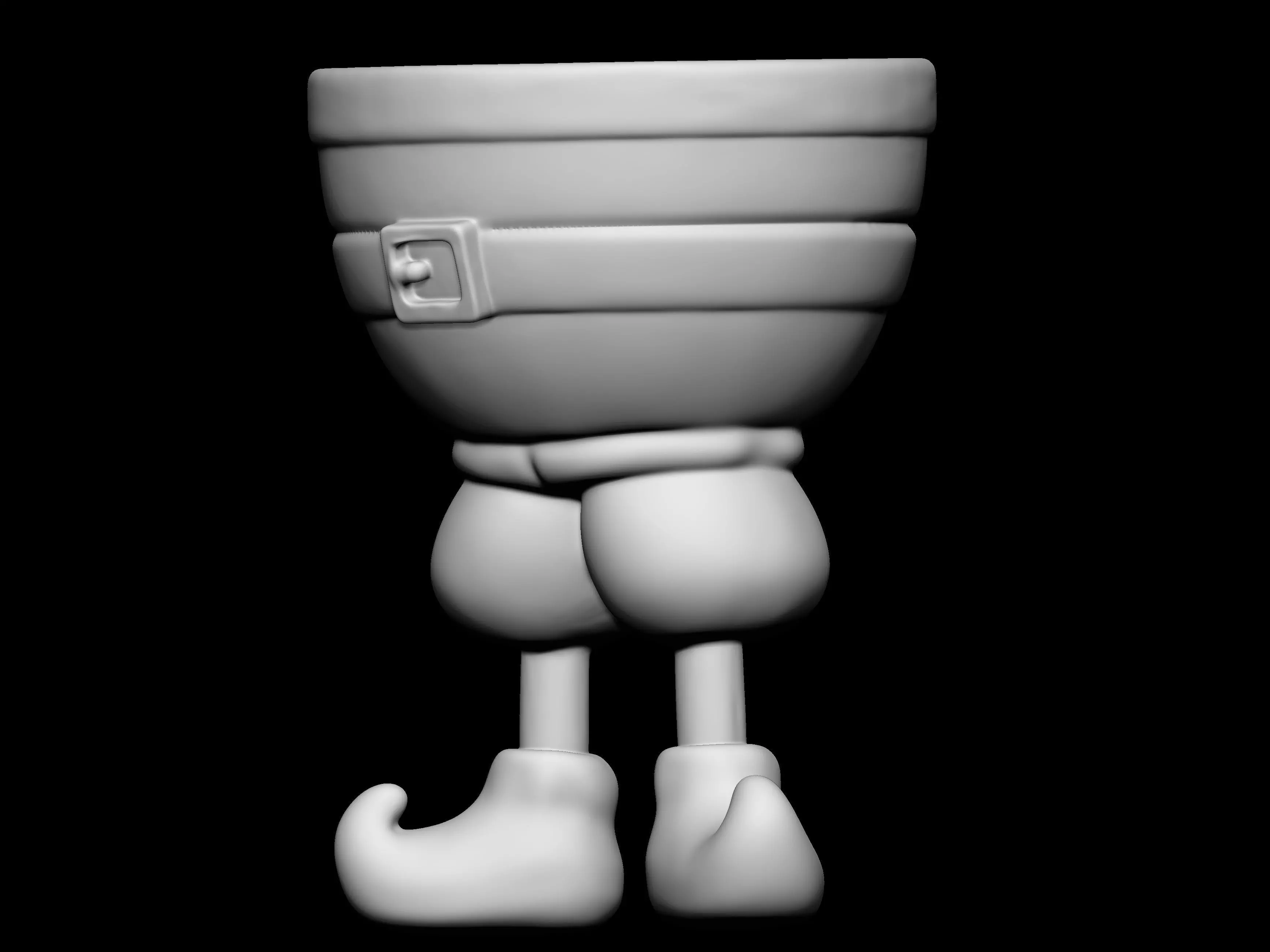 Elf Candy Bowl 3D print model_1