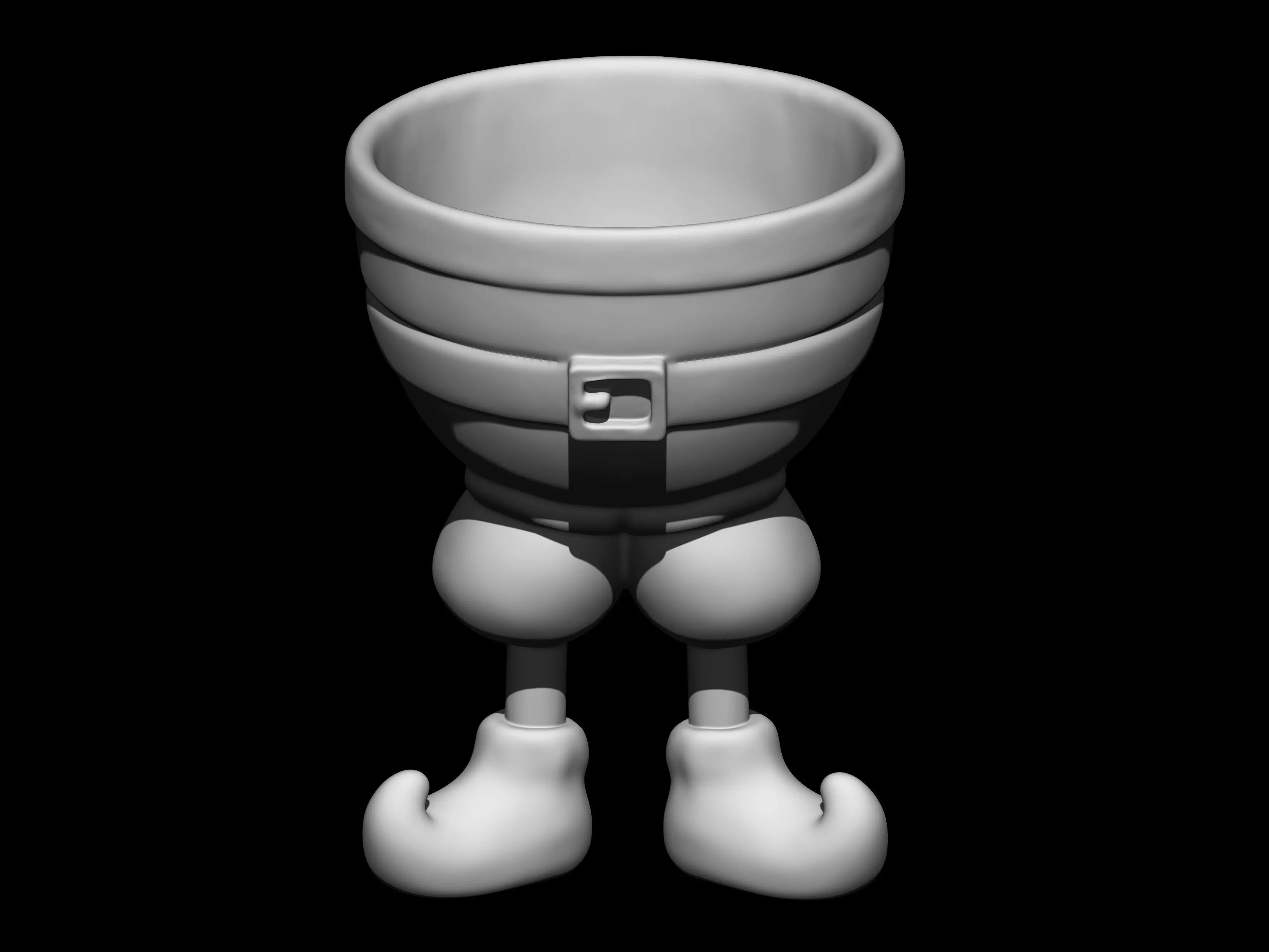 Elf Candy Bowl 3D print model_2