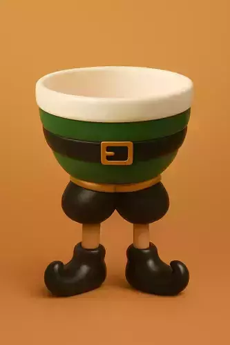 Elf Candy Bowl 3D print model