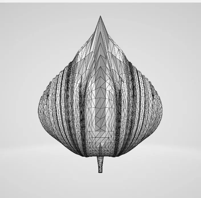 HAWAIIAN Anthurium FLOWER  Free 3D model_7