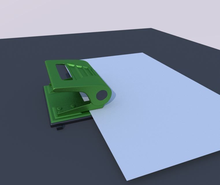 Hole Punch High Poly Version 3D model_6