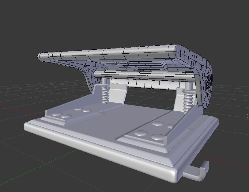 Hole Punch High Poly Version 3D model_8