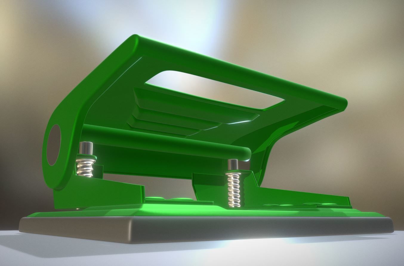 Hole Punch High Poly Version 3D model_19