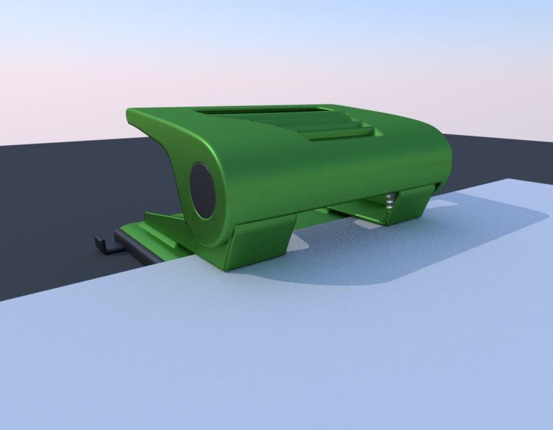 Hole Punch High Poly Version 3D model_5