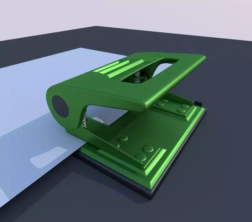 Hole Punch High Poly Version 3D model_0