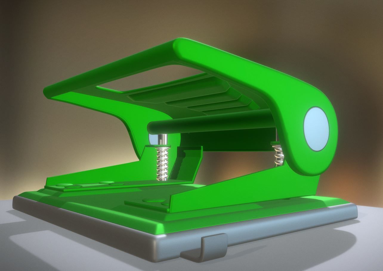 Hole Punch High Poly Version 3D model_13