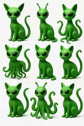 AlienCat Pack 01