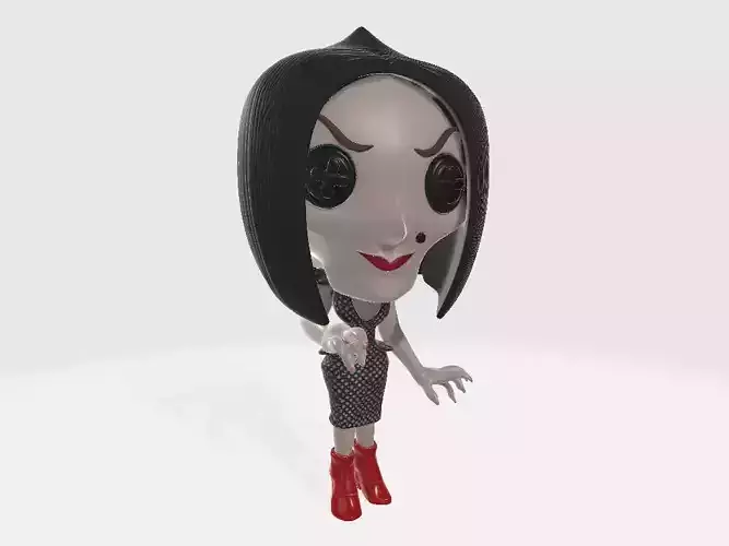Coraline Beldam Model Chibi