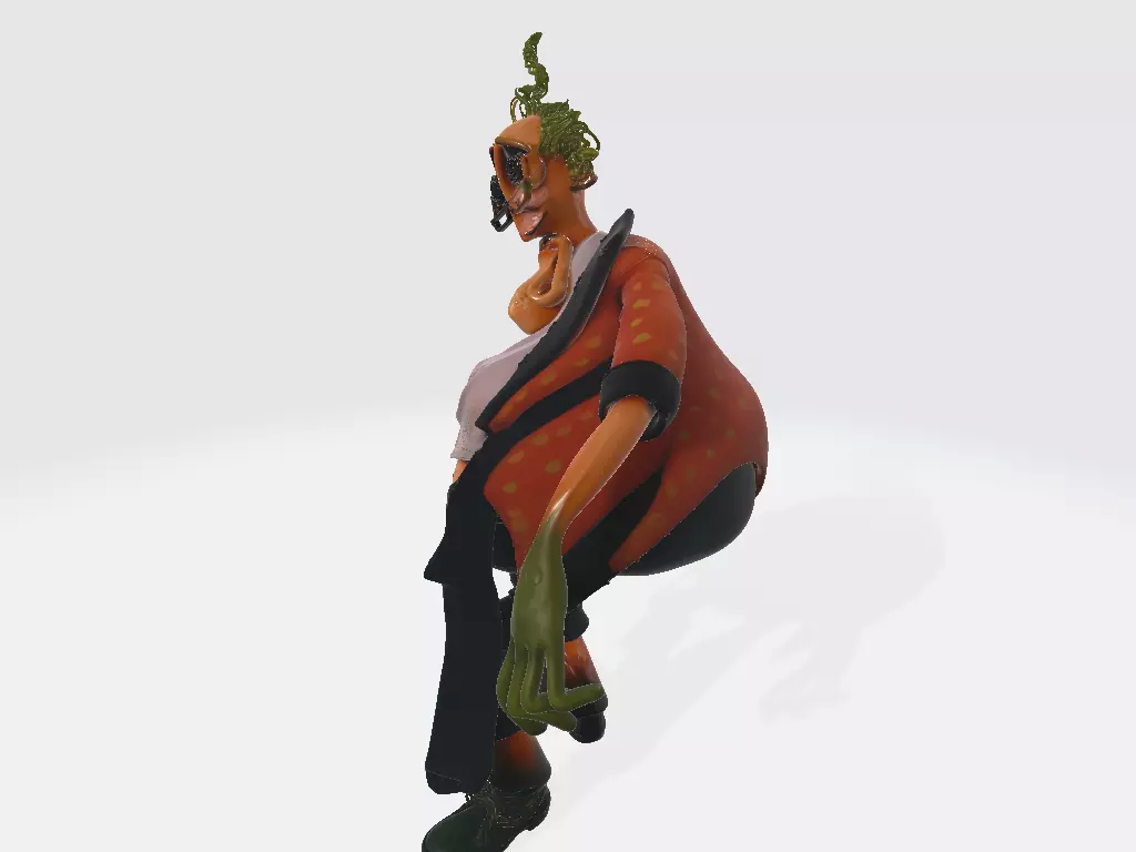 Coraline Charlie Jones other father Model 03 3D print model_1