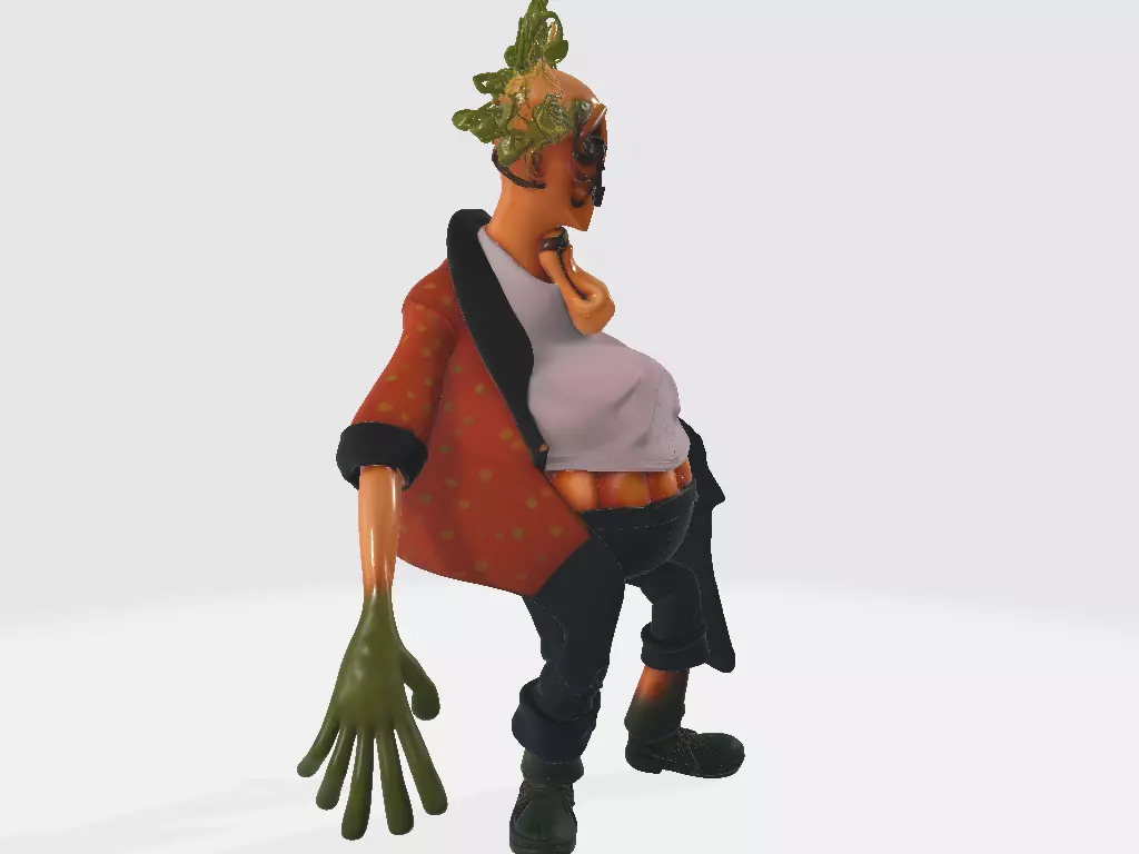 Coraline Charlie Jones other father Model 03 3D print model_3