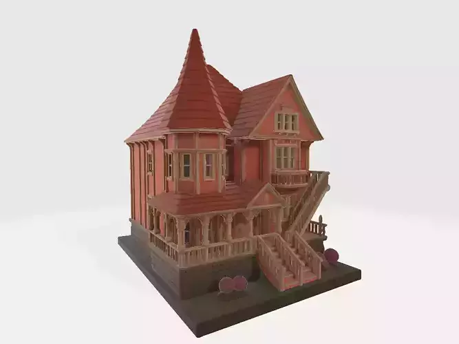 Coraline House Mini Model 01