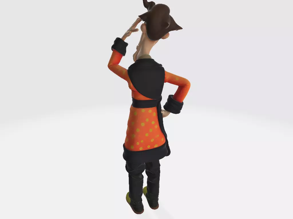 Coraline Charlie Jones other father Model 01 3D print model_2