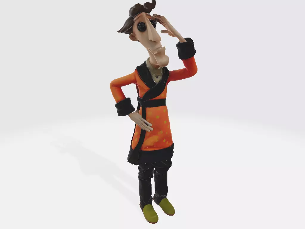 Coraline Charlie Jones other father Model 01 3D print model_0