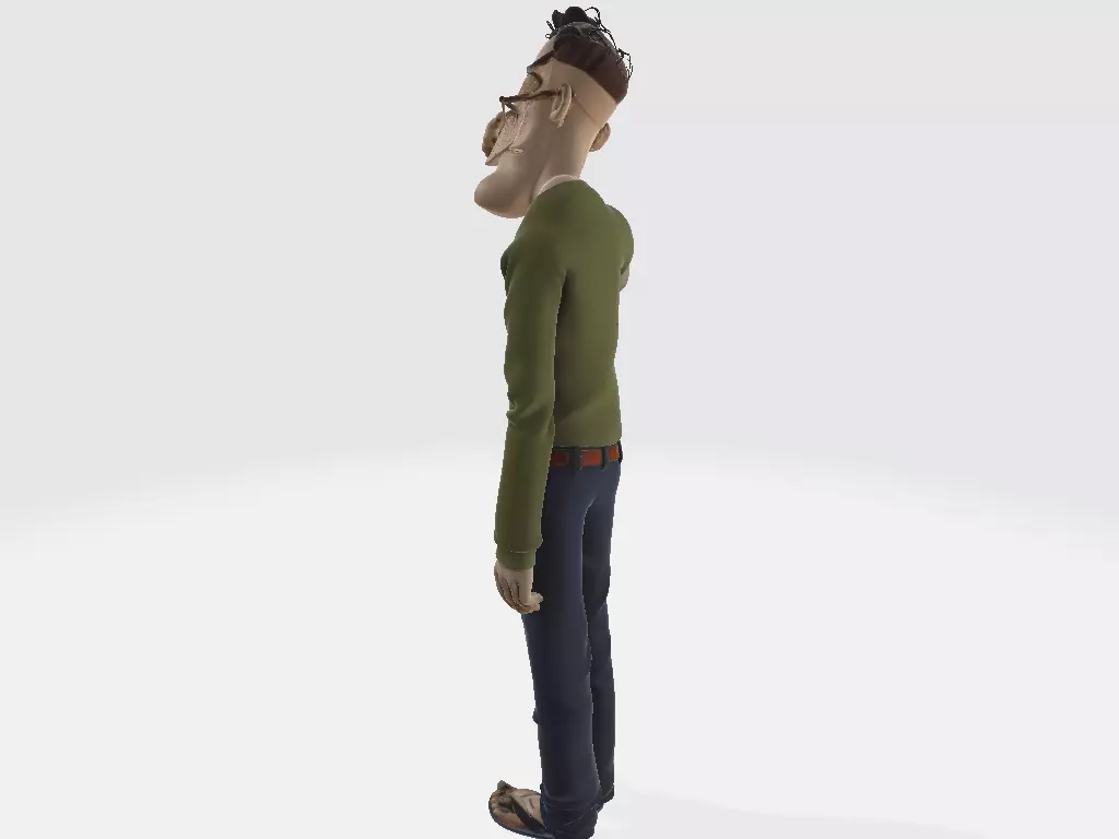 Coraline Charlie Jones father Coraline 3D print model_2