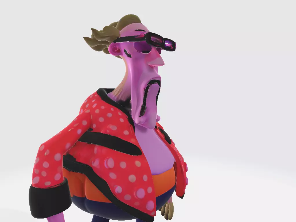 Coraline Charlie Jones other father Model 02 3D print model_4