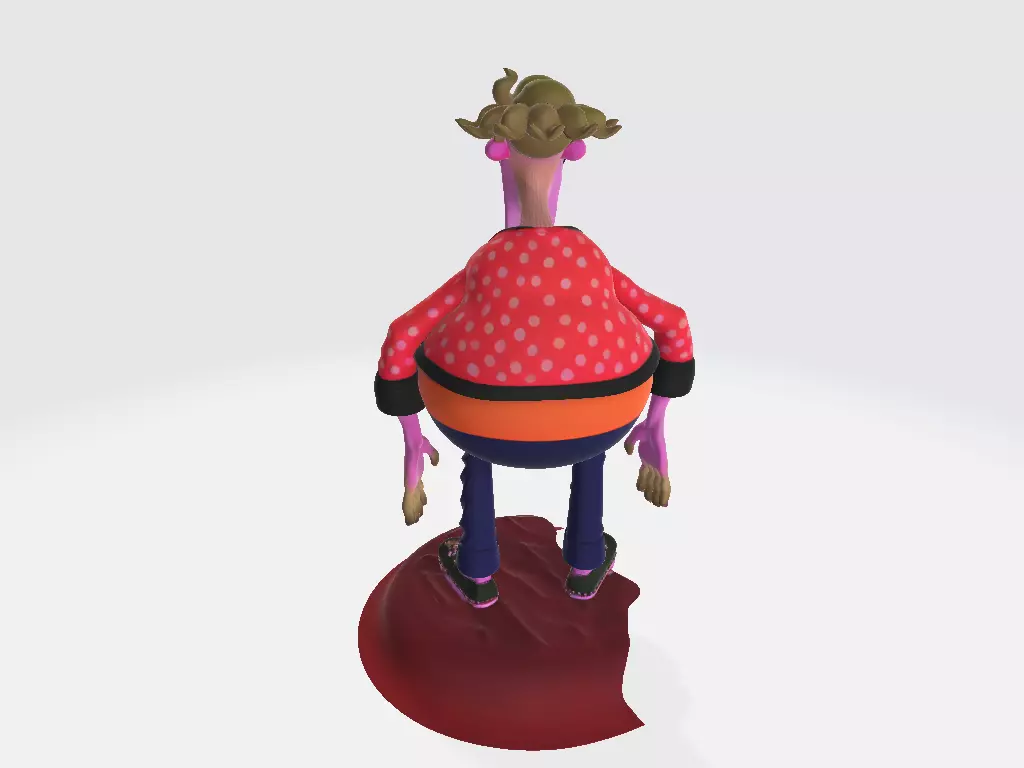 Coraline Charlie Jones other father Model 02 3D print model_2