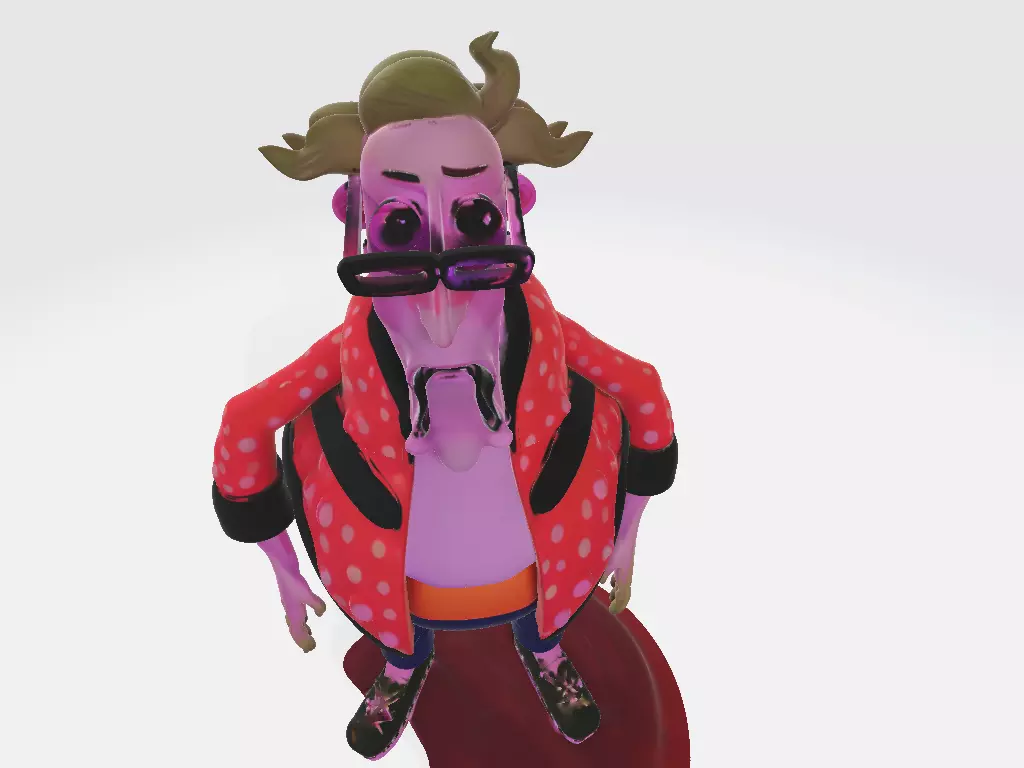 Coraline Charlie Jones other father Model 02 3D print model_5