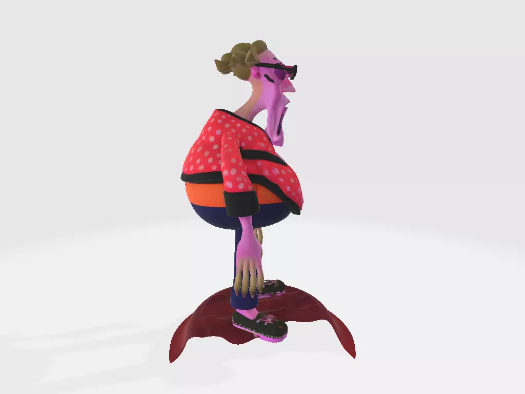 Coraline Charlie Jones other father Model 02 3D print model_3